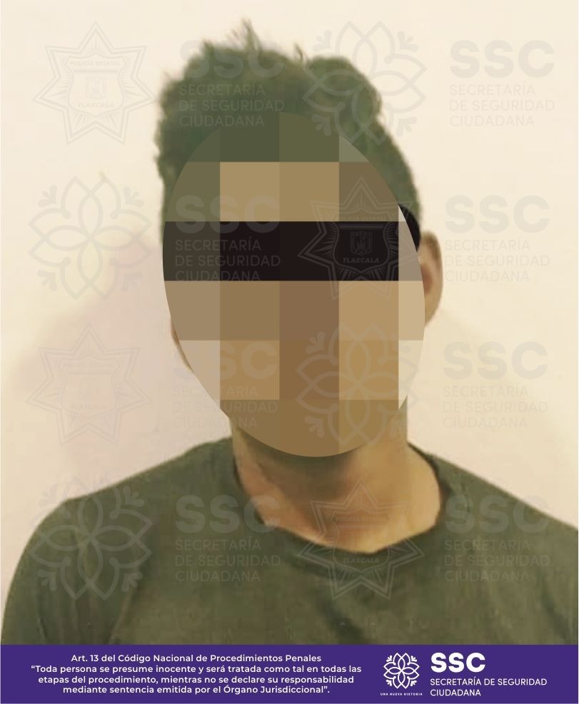 Detiene Secretaría de Seguridad Ciudadana a sujeto por portación ilegal de arma de fuego