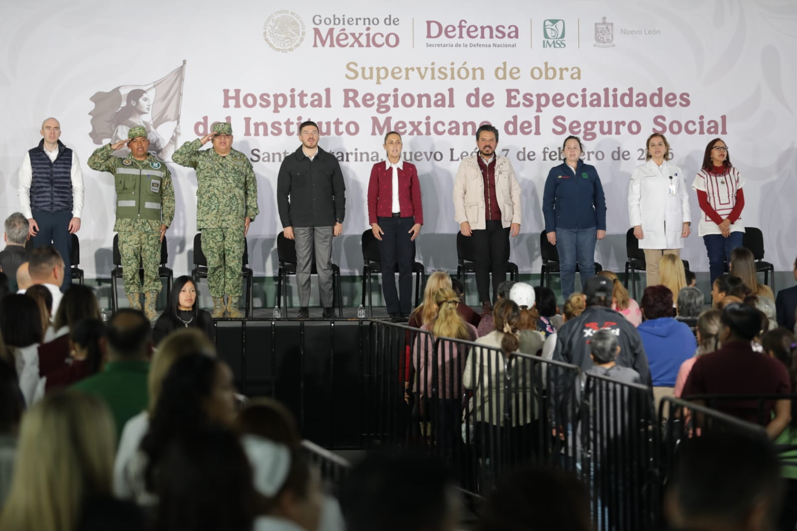 IMSS construye en Santa Catarina uno de los hospitales más grandes del país: contará con 38 especialidades y beneficiará a más de 300 mil personas