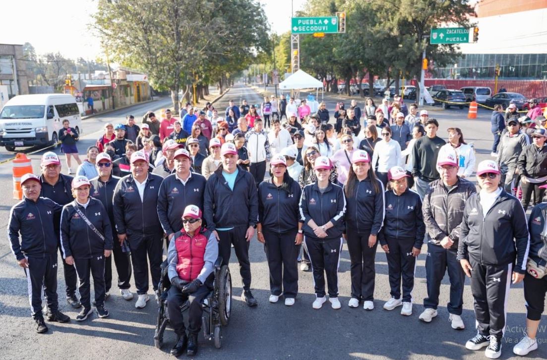 “Muévete Tlaxcala” activa la capital con circuito deportivo dominical