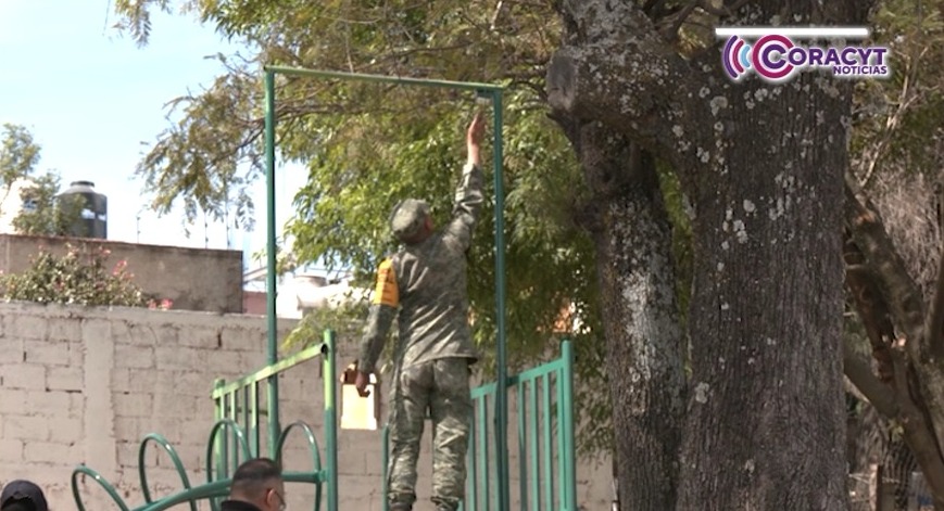 Tlaxcaltecas reconocen apoyo social de la Sedena y la Guardia Nacional