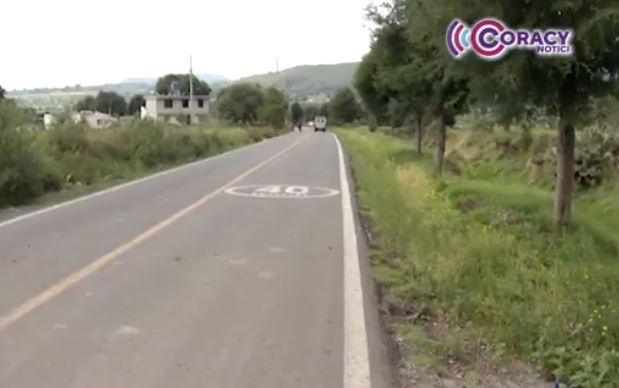 Mejoran acceso a Cuaula, Calpulalpan, con rehabilitación de carretera