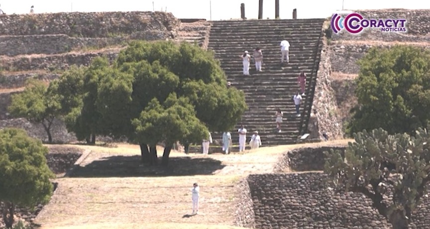 Visitantes se recargaron de energía en  Xochitécatl