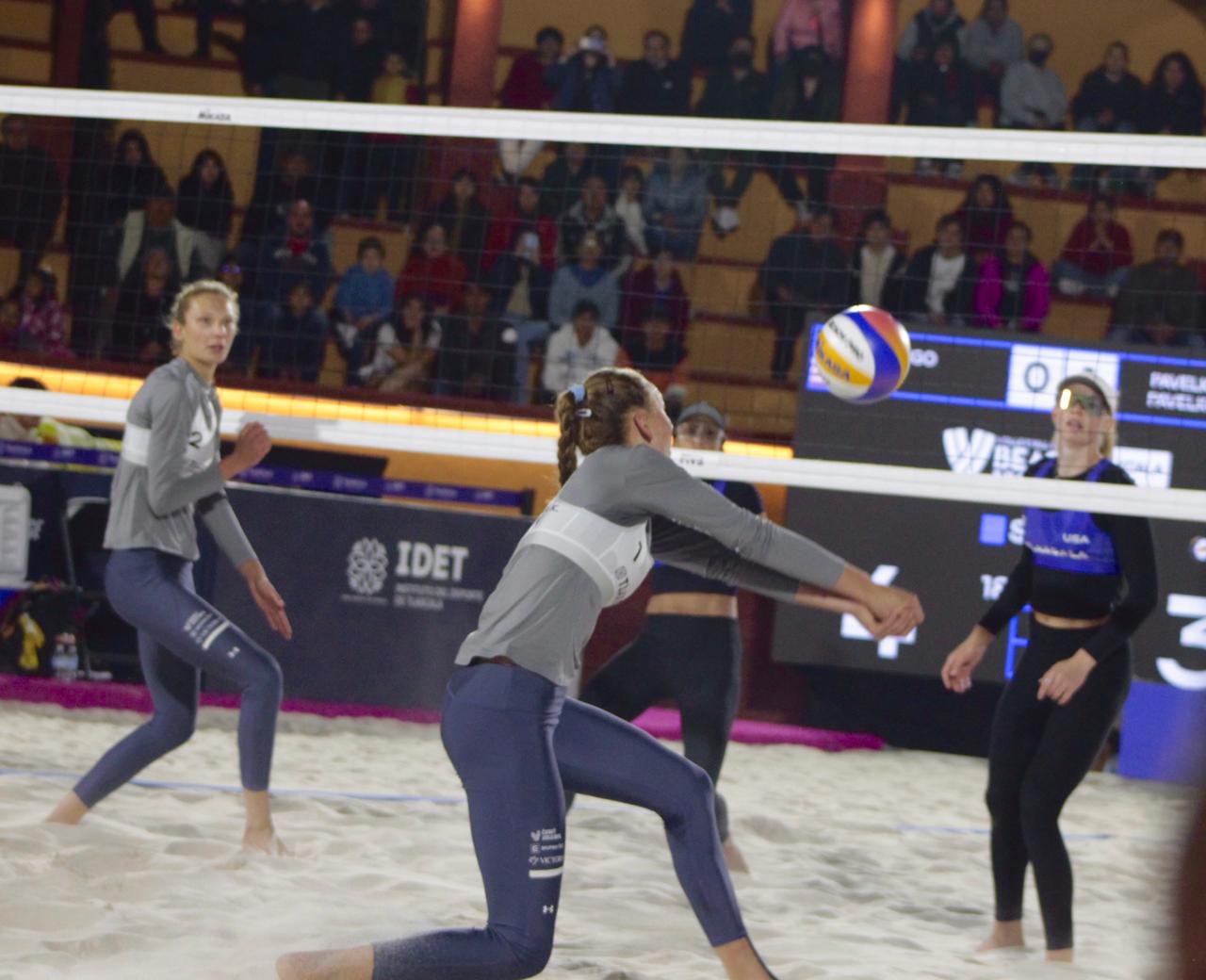Tlaxcala vibra con los cuartos de final del Tour Mundial de Voleibol de Playa