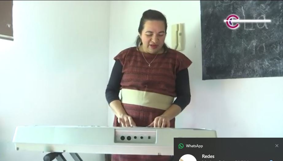 Ada Elena Sandoval Luna encontró en la música un lenguaje de sanación