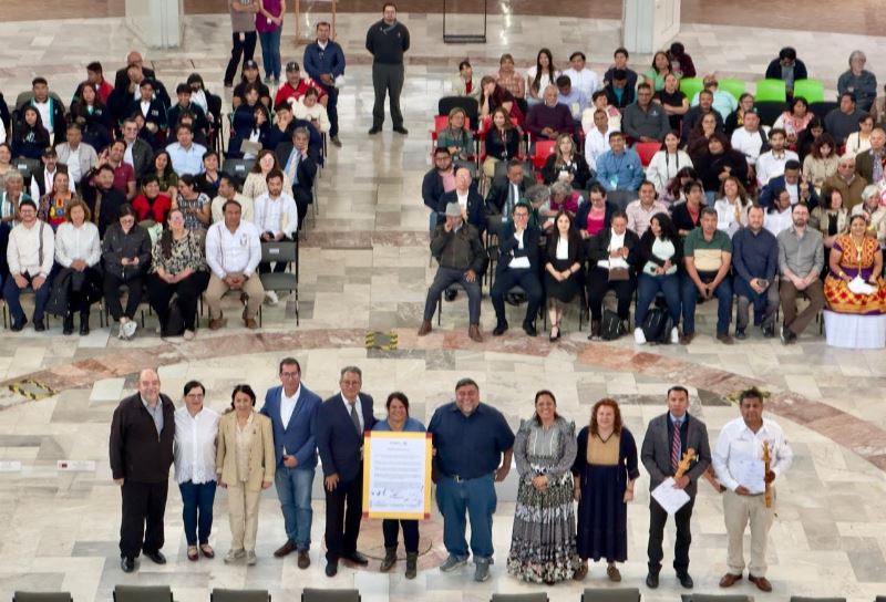Tlaxcala participa en clausura de los tequios por la memoria en el Archivo General de la Nación