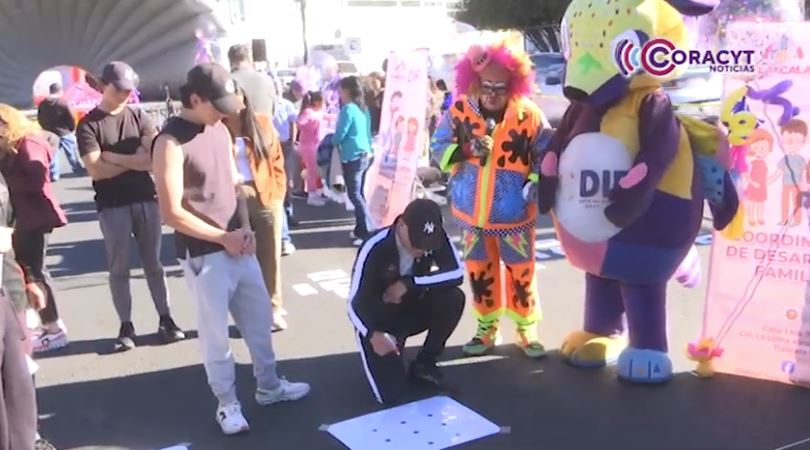 Jornada deportiva reúne a decenas de familias en la capital Tlaxcalteca