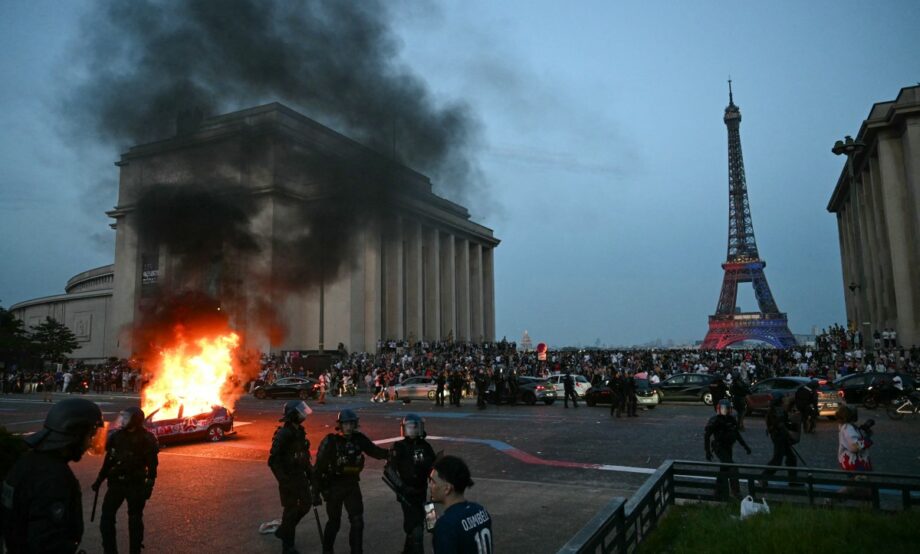 París: cientos de detenidos tras festejos de PSG