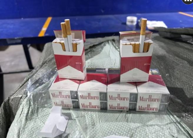 Decomisa Semar casi 2 millones de cigarros irregulares en el AICM