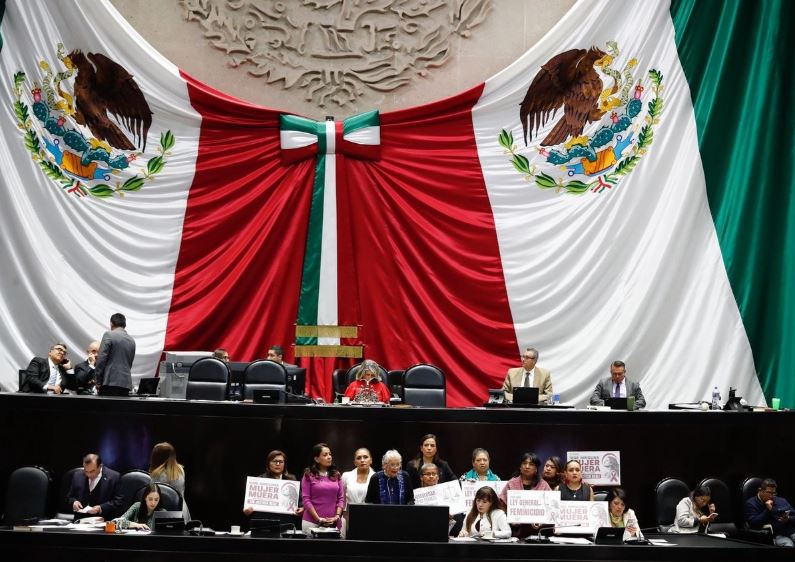 Cámara de Diputados aprueba reforma en materia de feminicidio