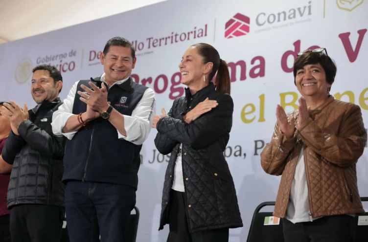Sheinbaum arranca programa Vivienda para el Bienestar en Puebla con nuevas casas y apoyo a deudores del Fovissste