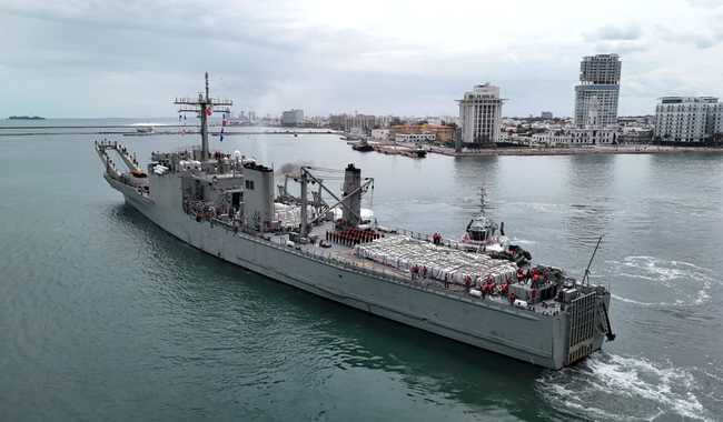 Gobierno de México envía nuevo cargamento de ayuda humanitaria al pueblo de Cuba, a través de dos buques de la Armada de México