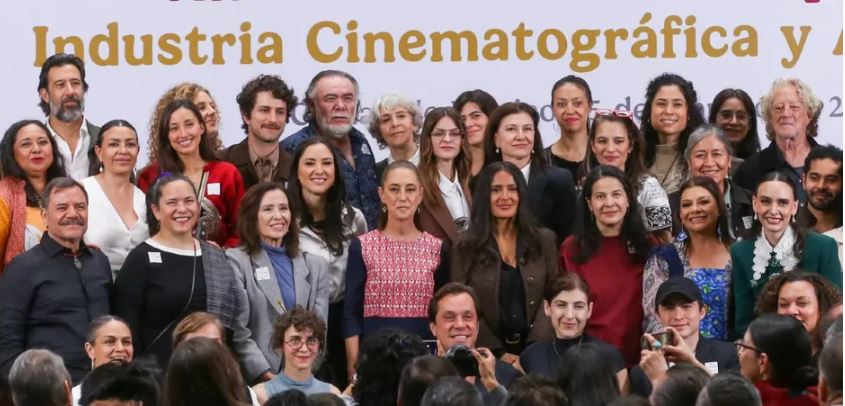 Sheinbaum anuncia incentivo fiscal de 30% en el ISR a películas realizadas en México