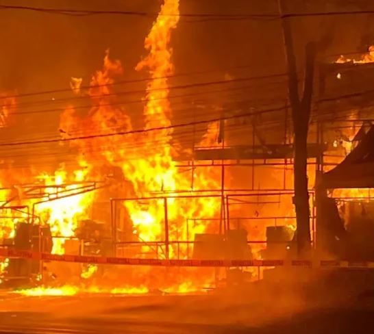 Incendio en Central de Abasto Puebla dejó pérdidas de hasta un millón de pesos