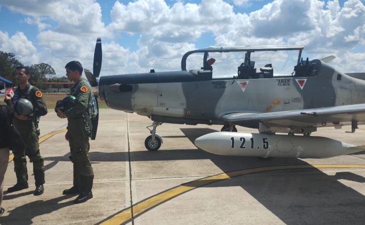 Fuerza Aérea Mexicana realiza simulacro 