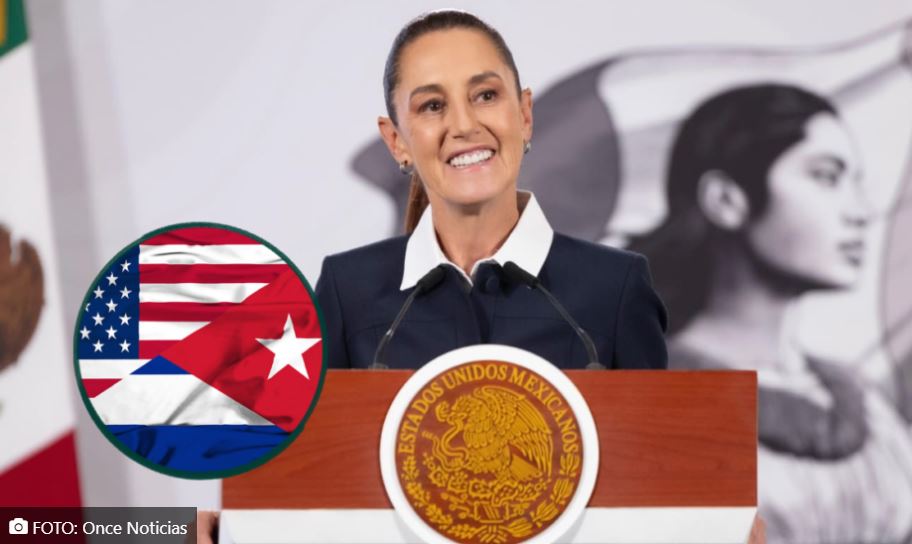 Sheinbaum celebra conversaciones entre Cuba y EUA