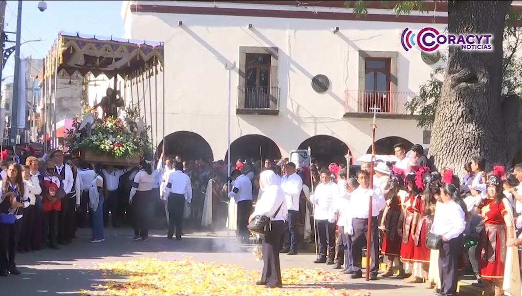 Chiautempan mantiene una de las tradiciones más emblemáticas con el Viacrucis