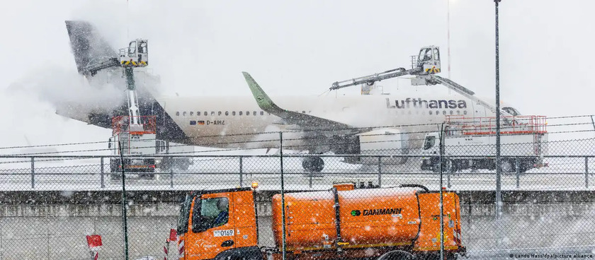 El aeropuerto de Fráncfort anula 85 vuelos debido a temporal
