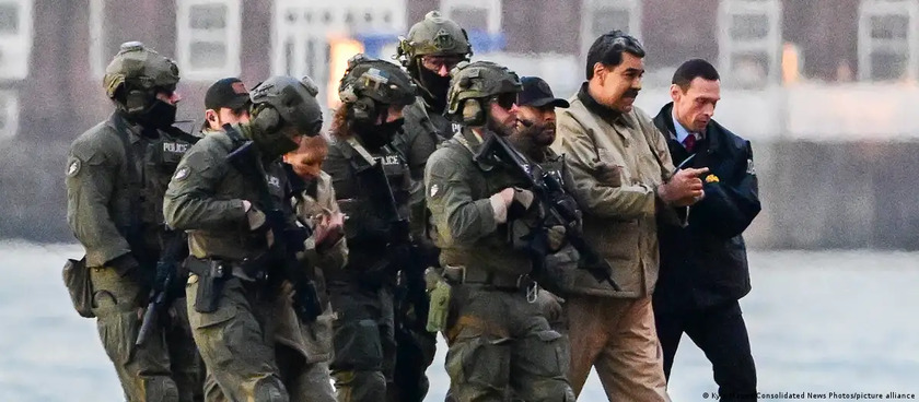 Nicolás Maduro llega a tribunal para comparecer tras su captura