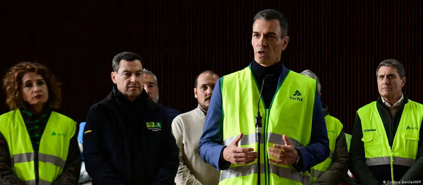 España declara 3 días de luto por accidente ferroviario