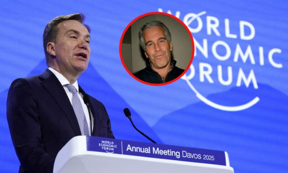 Renuncia presidente del Foro Económico Mundial por caso Epstein