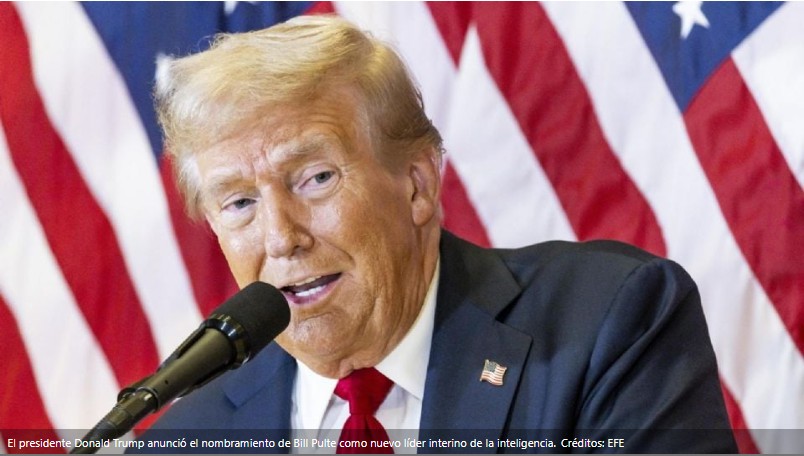 Trump desgina a Bill Pulte como nuevo jefe de espías de EU