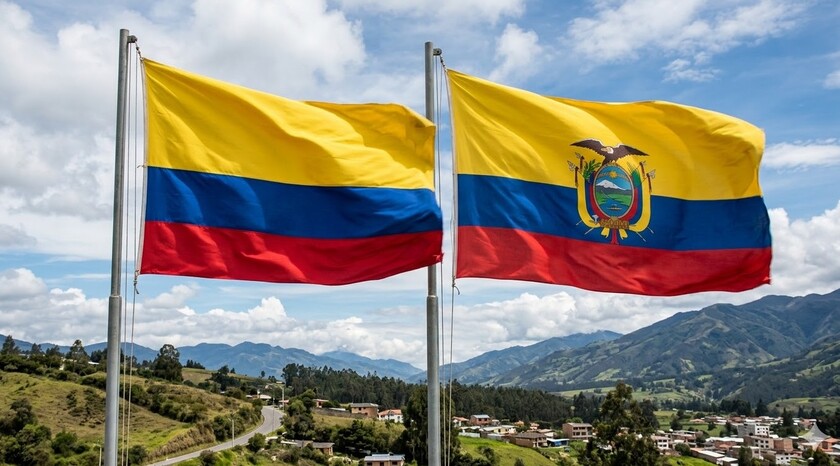 Colombia y Ecuador acuerdan superar incidente por bomba en la frontera