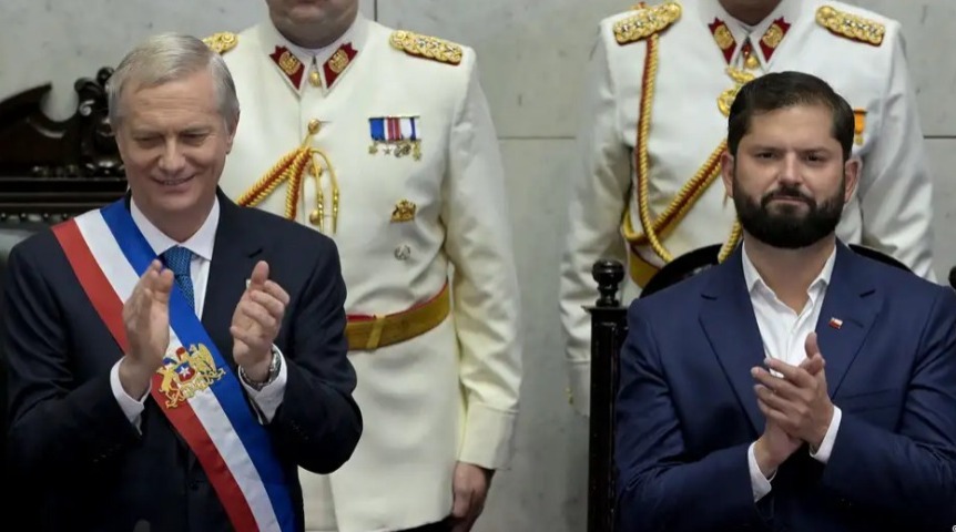 José Antonio Kast asume la presidencia de Chile