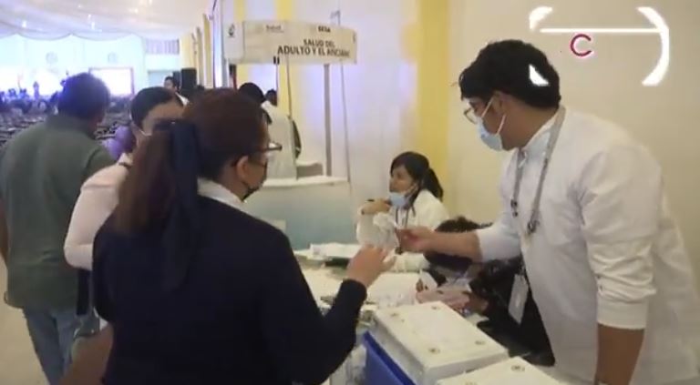 Atienden a más de 500 personas en las Jornadas de Salud en Tlaxcala