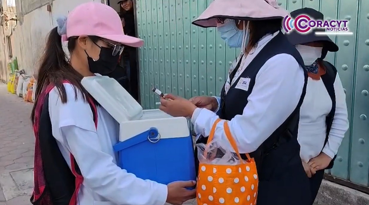 Aplicaron 800 dosis de vacuna contra sarampión y rubéola en Tepetitla