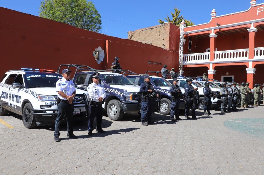 Por acuerdo del Consejo Estatal de Seguridad, implementa Secretaría de Seguridad Ciudadana mando coordinado en Nanacamilpa