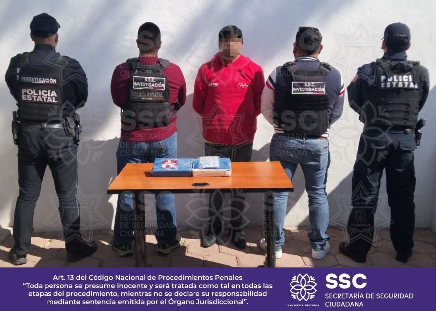 Detiene Secretaría de Seguridad Ciudadana a sujeto en posesión de narcóticos