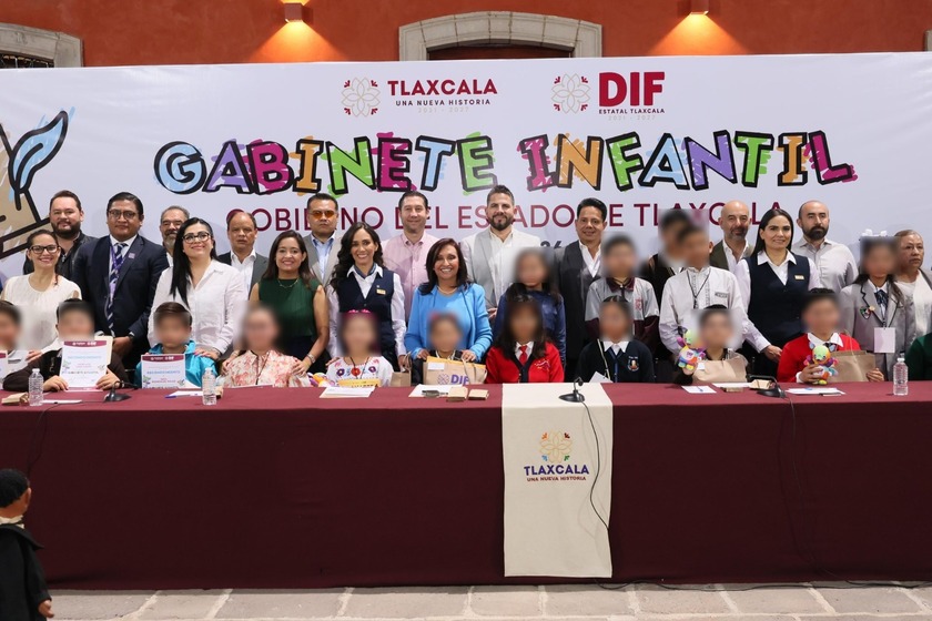 Instalaron “Gabinete Infantil 2026” para integrar propuestas de la niñez tlaxcalteca