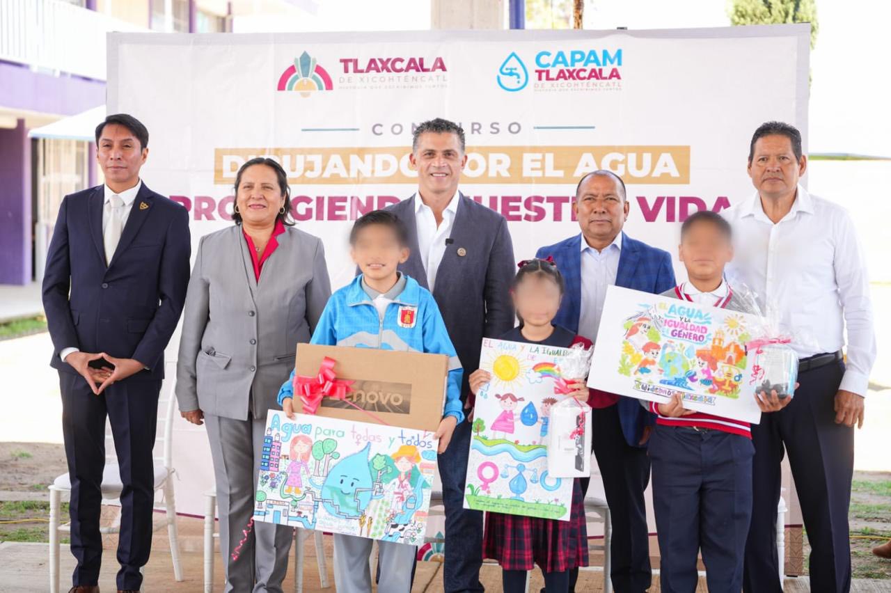 Premiaron a ganadoras y ganadores del concurso “Dibujando por el agua”